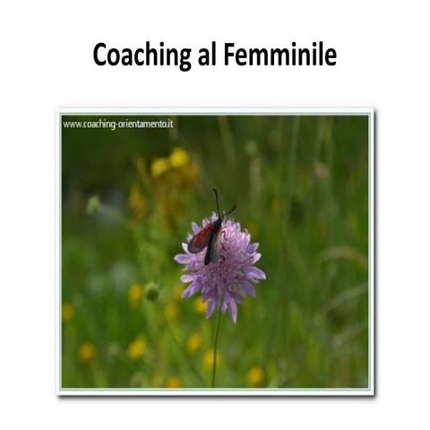 Coaching al femminile