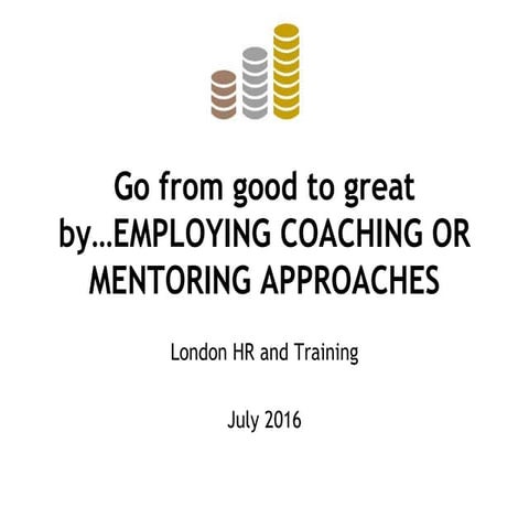 Coaching and mentoring 2016