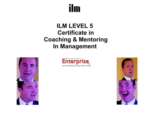 Coaching And Mentoring Level 5 Slid...