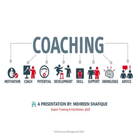 Coaching at workplace- Performance management