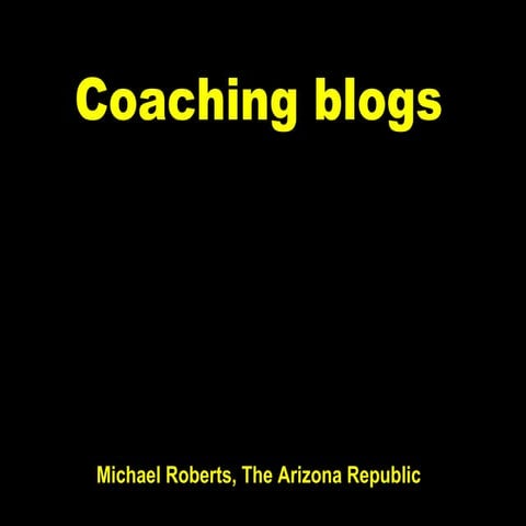 Coaching Blogs | PPT