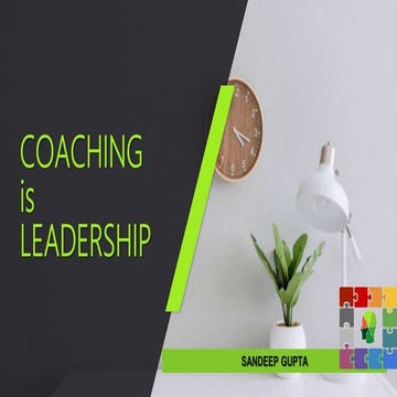 Coaching by leaders
