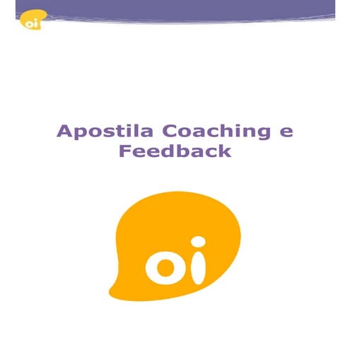 Coaching e feedback
