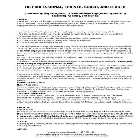 Coaching employee engagement