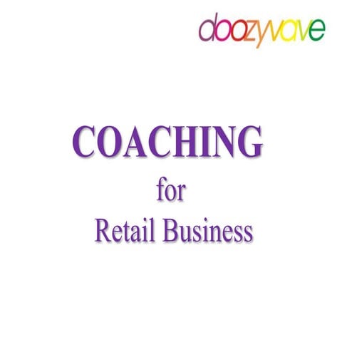 Coaching for retail business