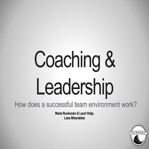 Coaching Leadership
