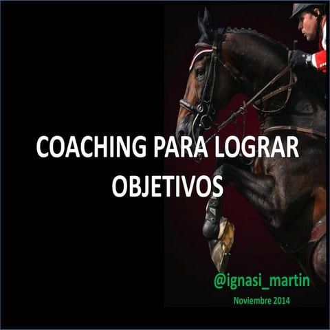 Coaching para lograr objetivos 