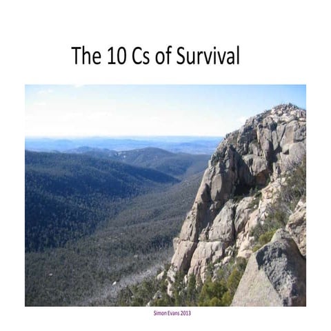 The 10C's of Survival (Coaching Pedagogy) 