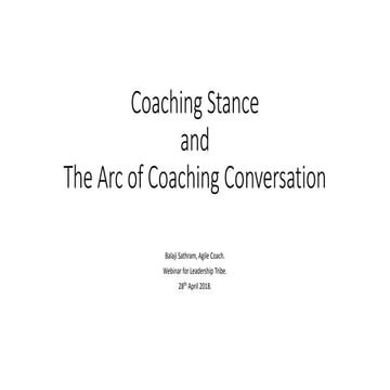 Coaching stance and icf core competencies