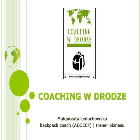 Coaching w drodze