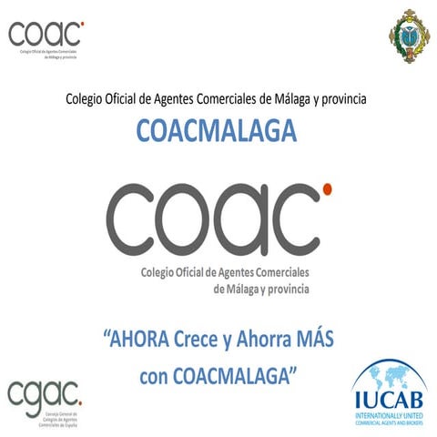 COACMALAGA. ¿Por qué Colegiarse en COACMALAGA?