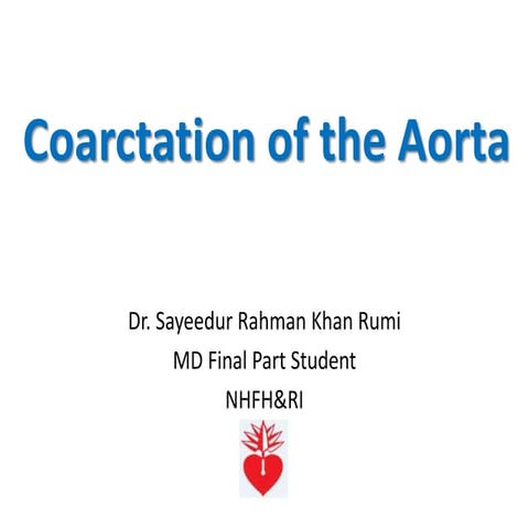 Coarctation of the Aorta