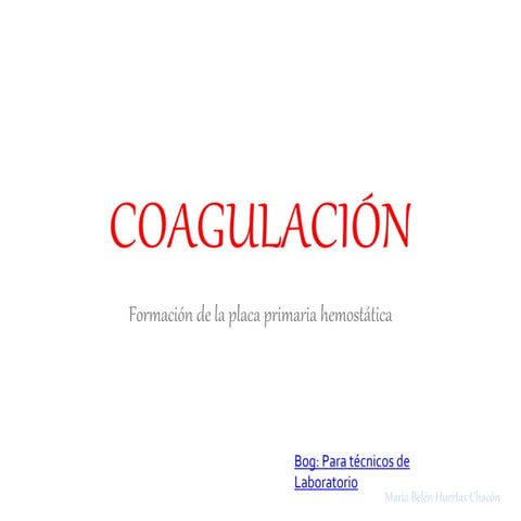 Coagulación