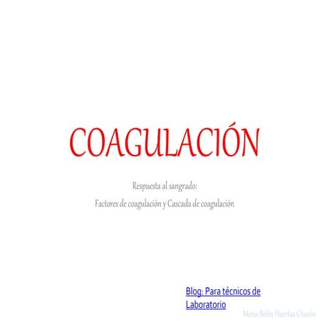 Coagulación 2
