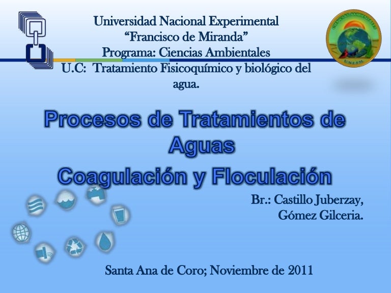 Coagulacion y floculacion