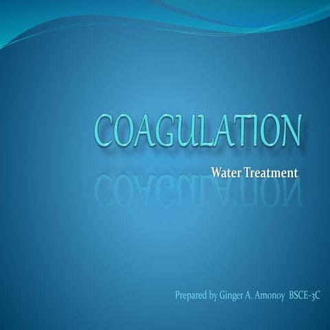 Types of coagulants | PPTX
