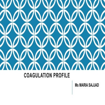 coagulation profile.pptx..by abid kmu.............