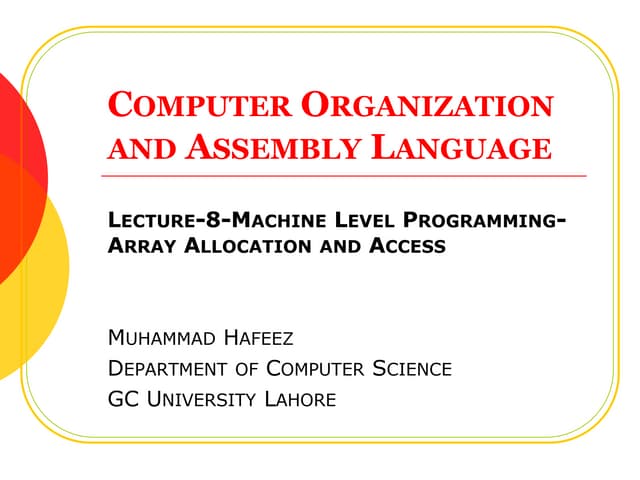 Co&amp;al lecture-08