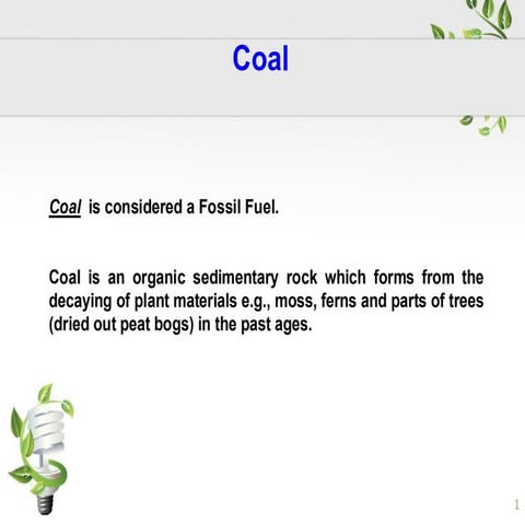 Types of coal | PDF