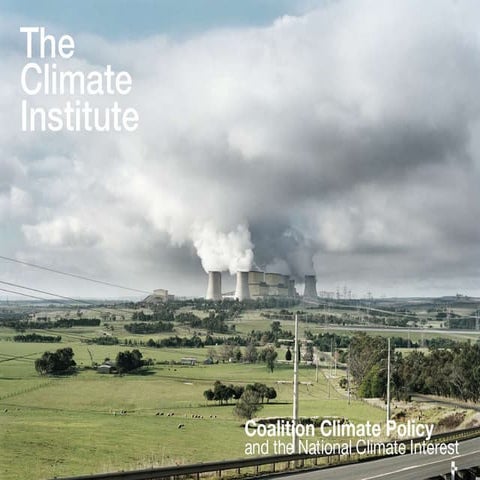 Coalition Climate Policy and the National Climate Interest