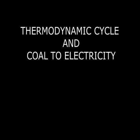 Coal to Electricity 