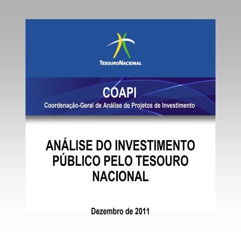 COAPI Coordenação - Geral de Análise de Projetos de Investimento ...