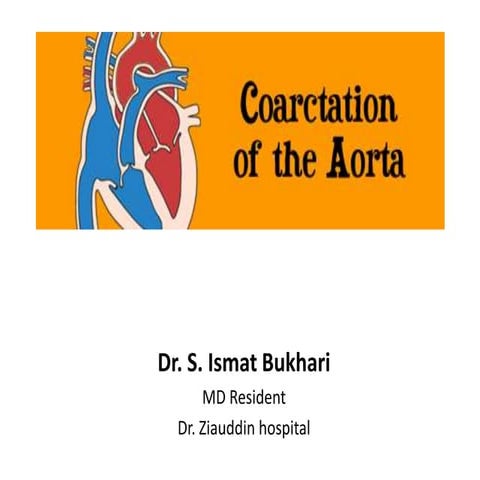 Coarctation of aorta