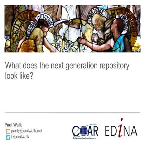 What does the next generation repository look like?