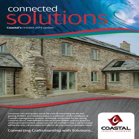 Coastal Joinery Hardware - Connected Solutions.  October 2014 update