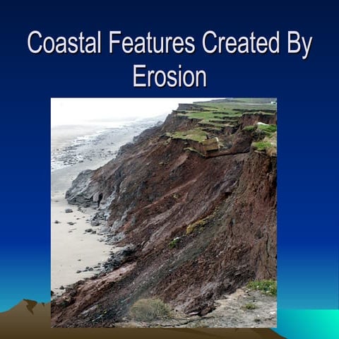 Coastal Features Created By Erosion Sherry