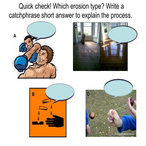 Coastal erosion processes