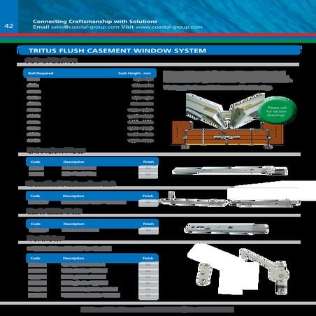 Coastal joinery hardware   specialist ironmongery - catalogue version v.03 page (42)