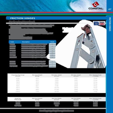 Coastal joinery hardware   specialist ironmongery - catalogue version v.03 page (47)