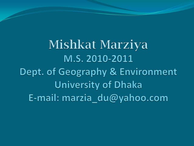 Coastal zone management