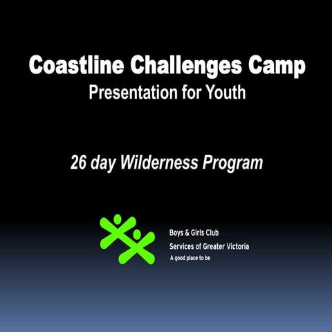 Coastline Challenges Boys Program | PPTX