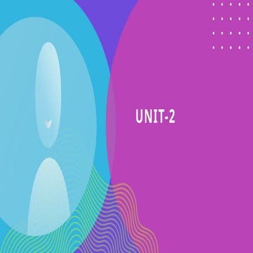 computer organization and architecute unit 2