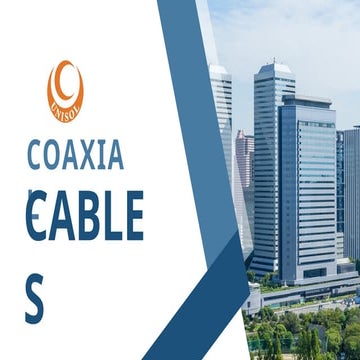 Coaxial  Cable   unisol   communications