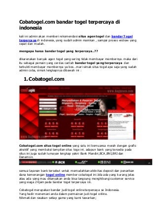 bandar togel lotus3