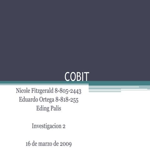 Cobit
