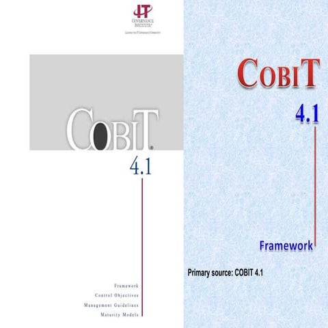 Cobit 41 framework