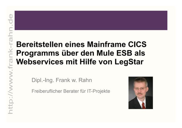 Mainframe-Zugriff via Java