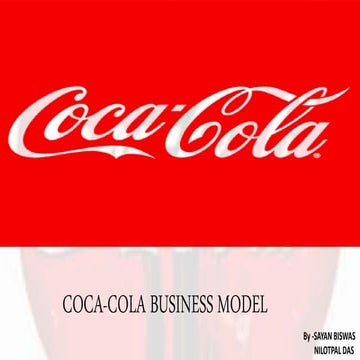 Coca cola Business Model