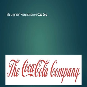 Coca cola