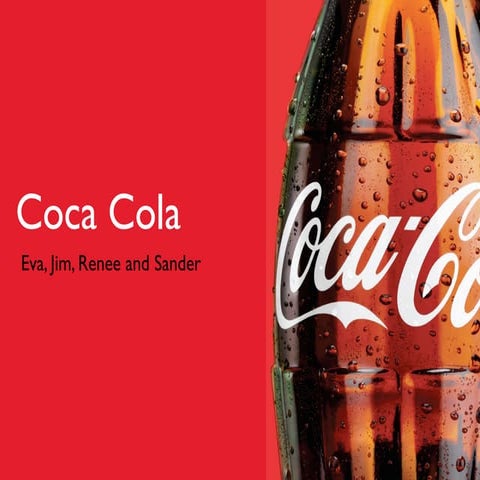 Coca Cola Pag De Garde Coca-cola presentation | KEY | Food & Drink