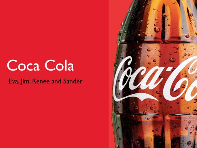 Coca Cola Pag De Garde Coca-cola presentation | KEY | Food & Drink