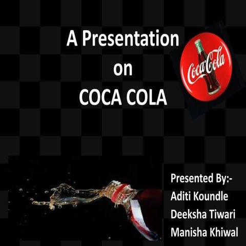Coca cola in india