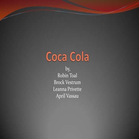 Coca Cola Presentation[1]