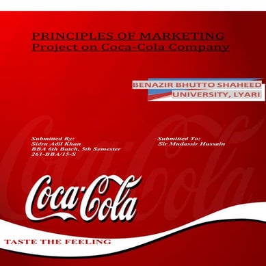 Coca cola project