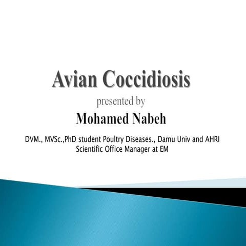 Coccidia 2016 mohamed nabeh 