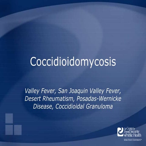 Coccidioidomycosis (1).ppt for education